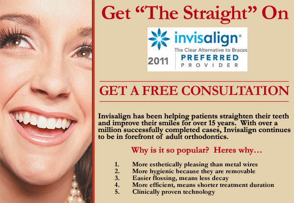 Invisalign teeth straightening consultation